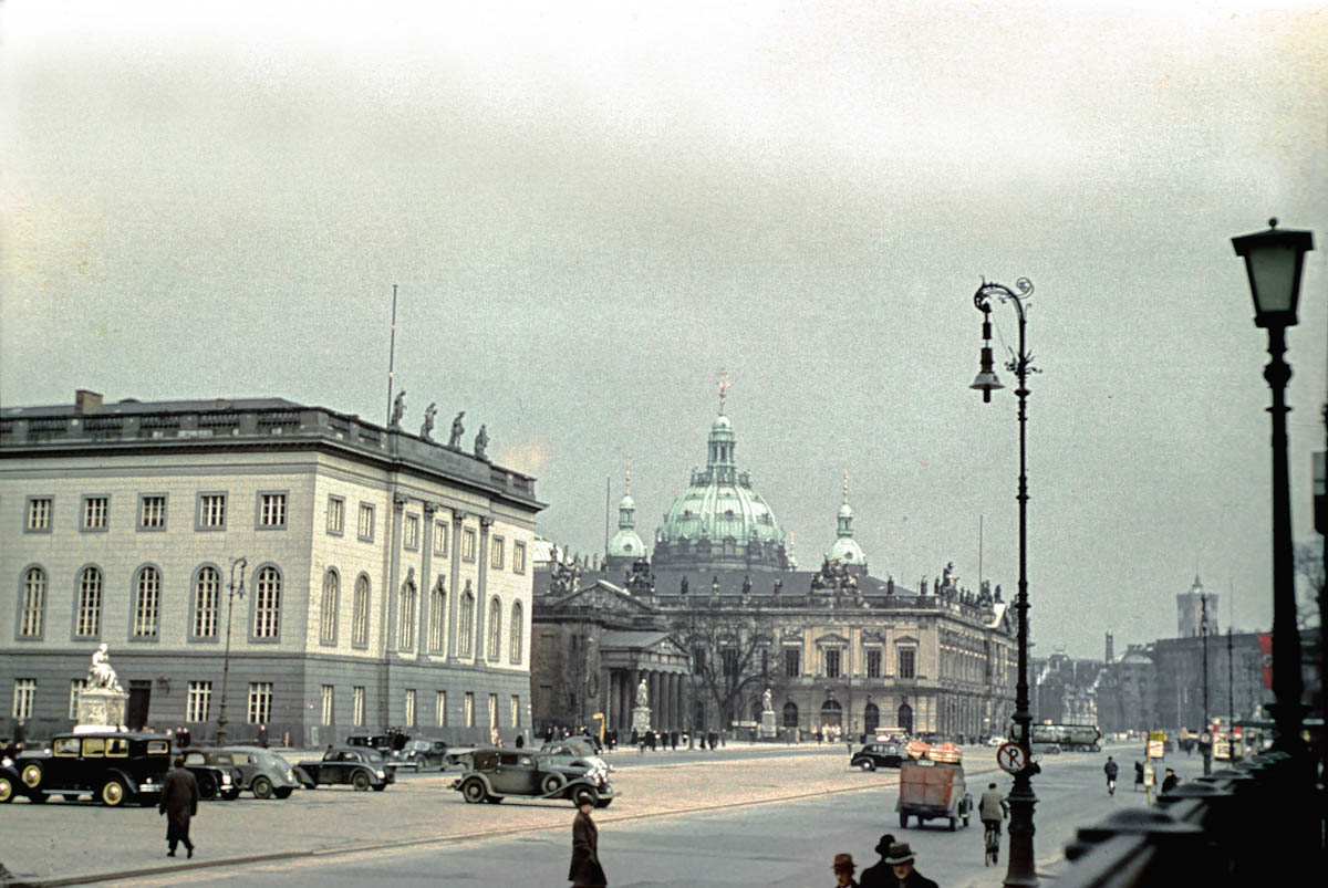 Berlin 1936 bis 1943 in Farbdias