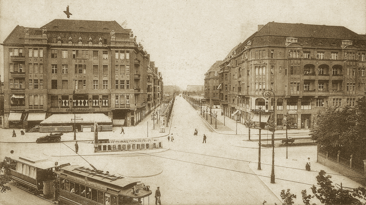 Innsbrucker Platz 1923, Foto von Archiv Ralf Schmiedecke 